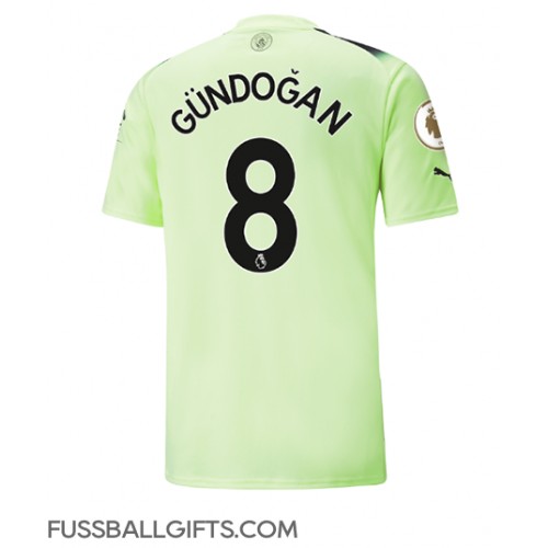 Manchester City Ilkay Gundogan #8 Fußballbekleidung 3rd trikot 2022-23 Kurzarm